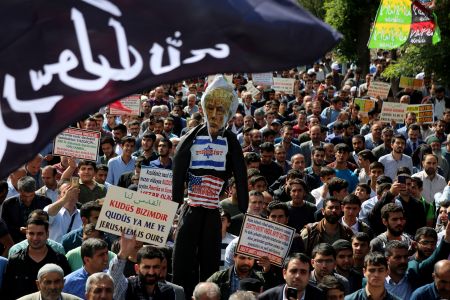 Τουρκία: Χιλιάδες στους δρόμους σε συμπαράσταση στον παλαιστινιακό λαό