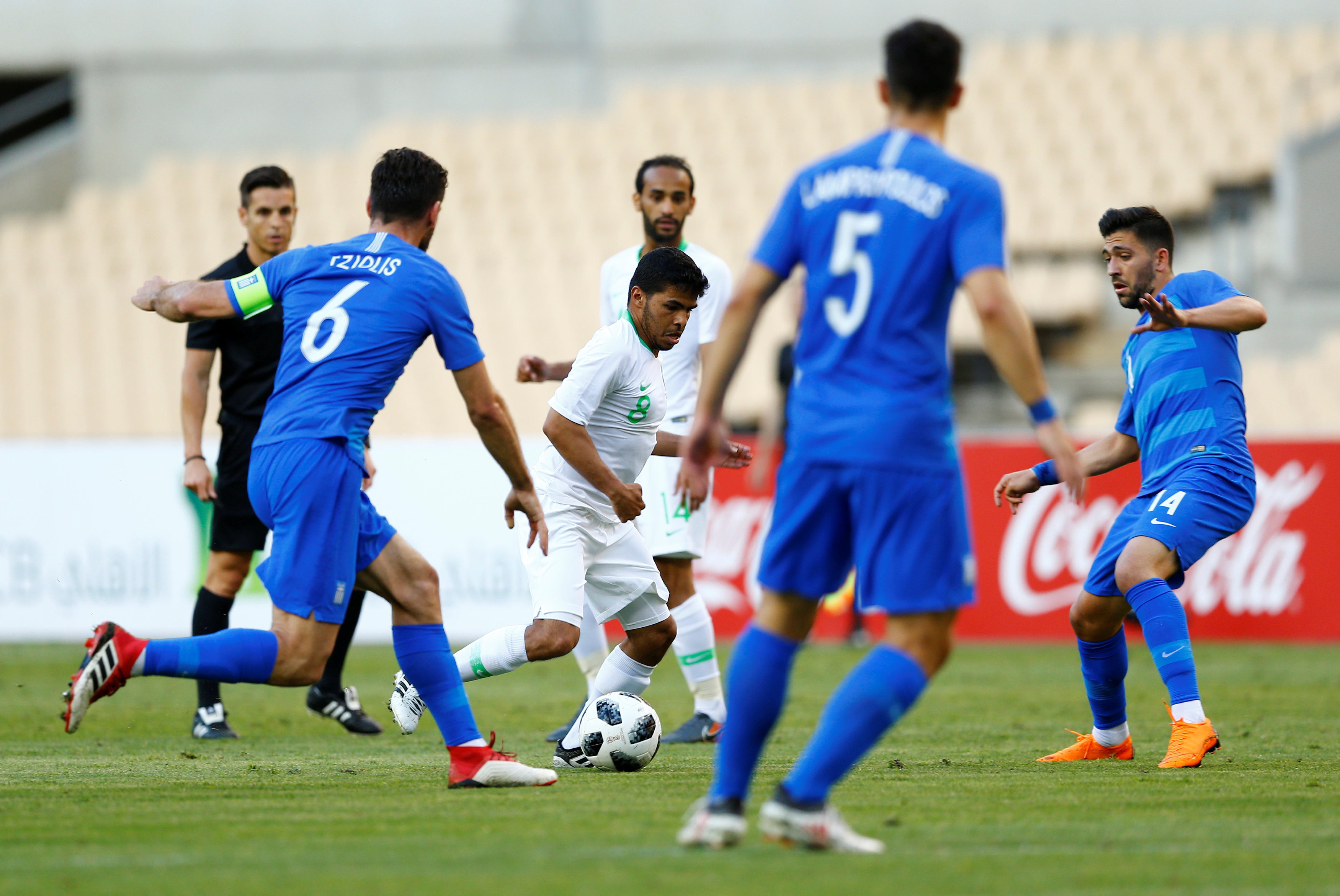Ήττα της Εθνικής με 2 – 0 στο φιλικό με τη Σαουδική Αραβία
