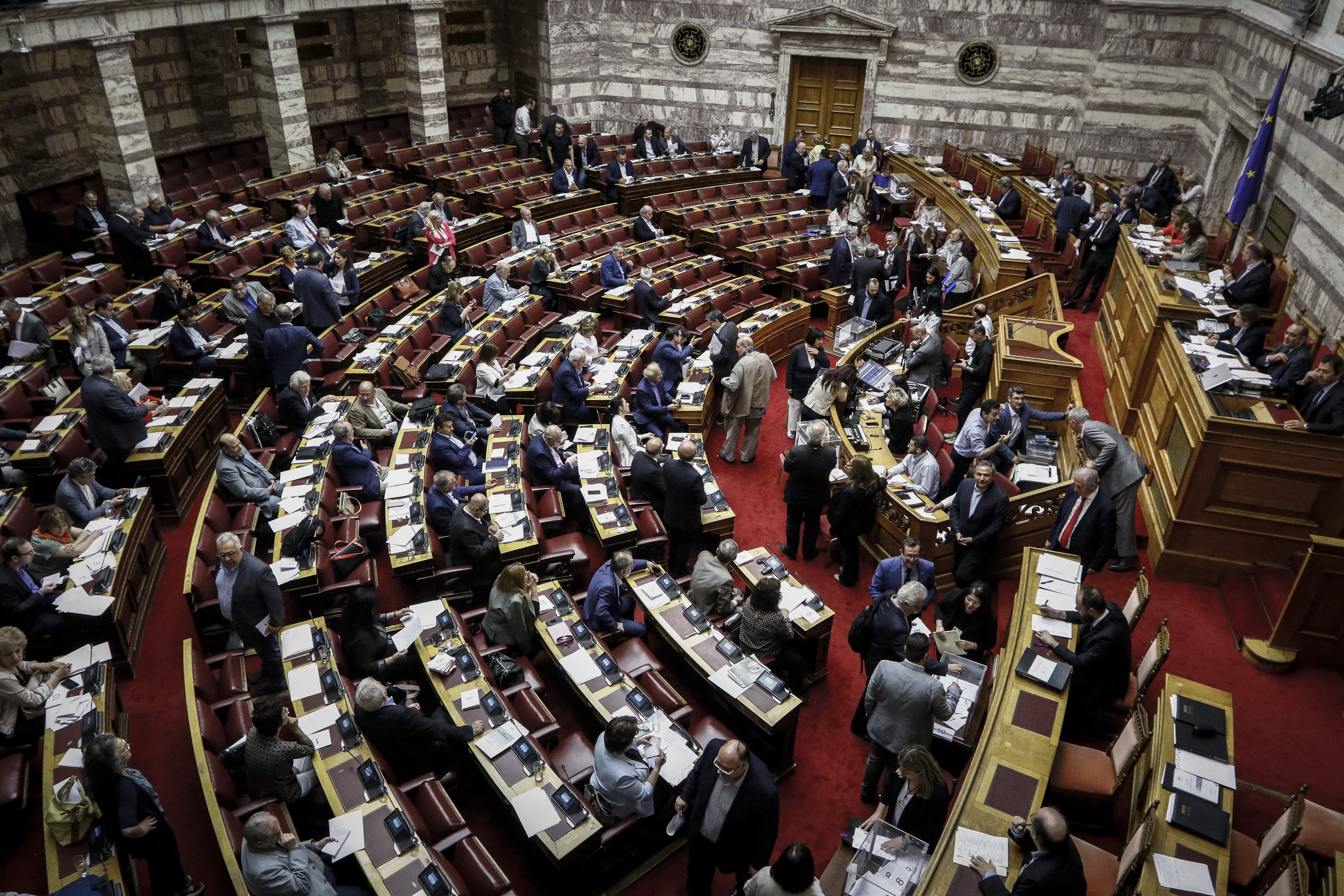 Βουλή: Ολοκληρώθηκε η ψηφοφορία επί της πρότασης δυσπιστίας κατά της κυβέρνησης