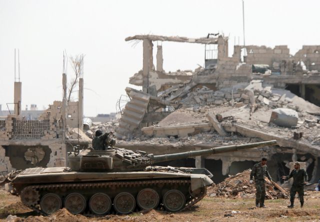 Συριακός στρατός: Απαλλαγμένη από τζιχαντιστές η νότια Δαμασκός