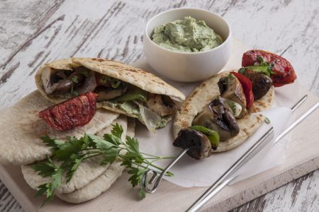 Vegan σουβλάκια