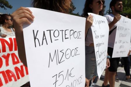 Χαμηλές προσδοκίες για τον κατώτατο μισθό