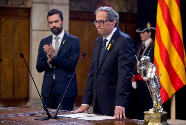 «Γέφυρες» με τον Σάντσεθ χτίζει ο νέος Πρόεδρος της Καταλωνίας