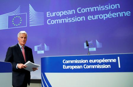 Μπαρνιέ: Μη εφαρμόσιμη η βρετανική πρόταση για τα ιρλανδικά σύνορα