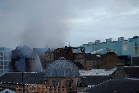 Γλασκώβη: Φωτιά στη Σχολή Καλών Τεχνών