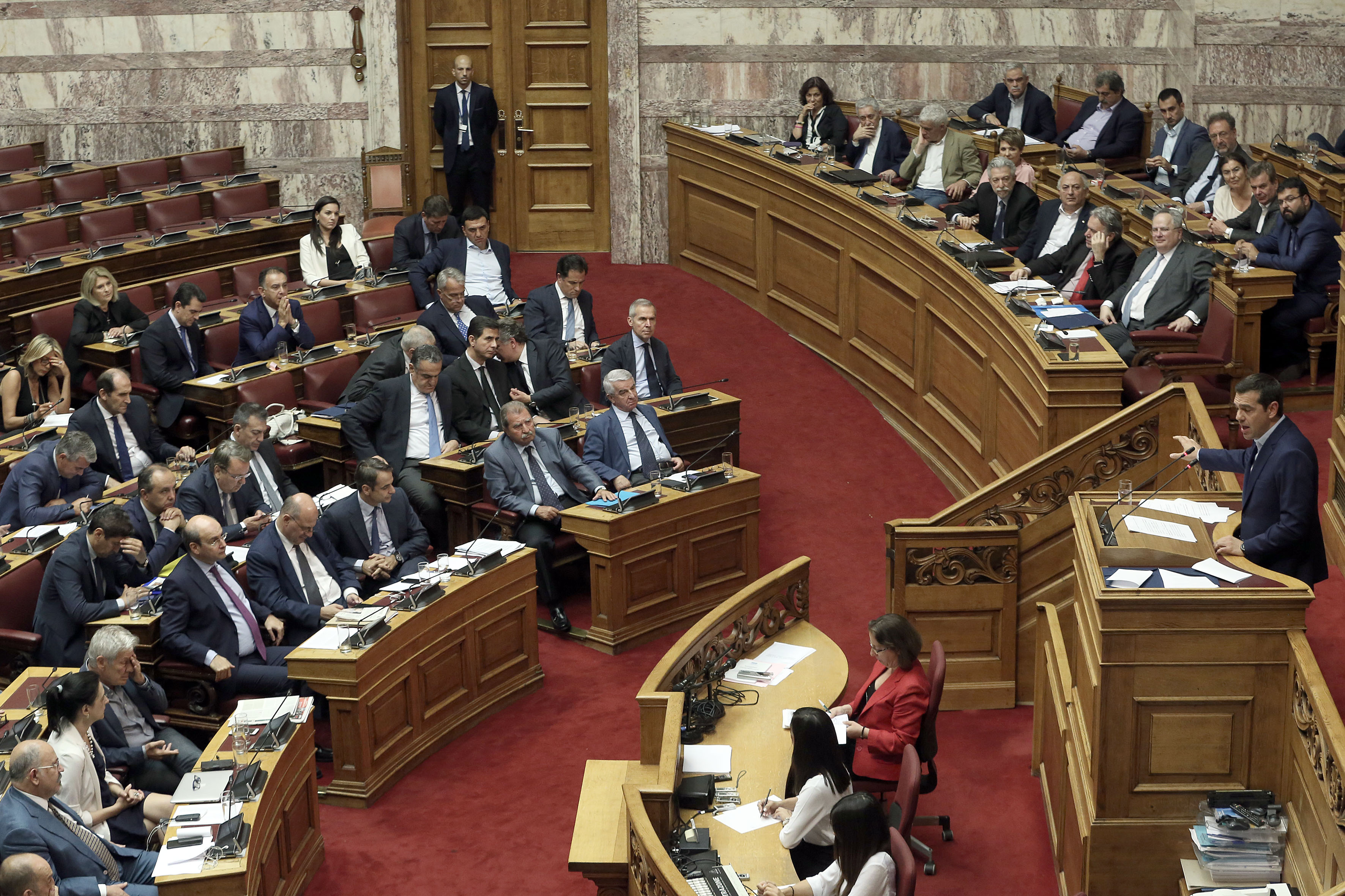 Βουλή: Απορρίφθηκε η πρόταση δυσπιστίας κατά της κυβέρνησης