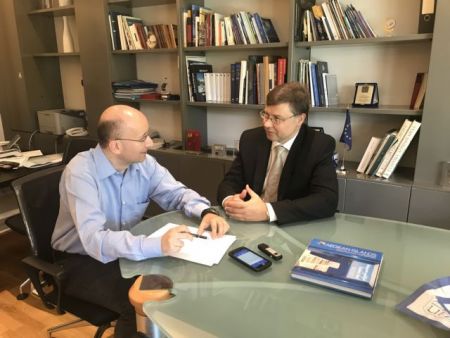 Βάλντις Ντομπρόβσκις: «Υπεύθυνη δημοσιονομική πολιτική και μετά την έξοδο»