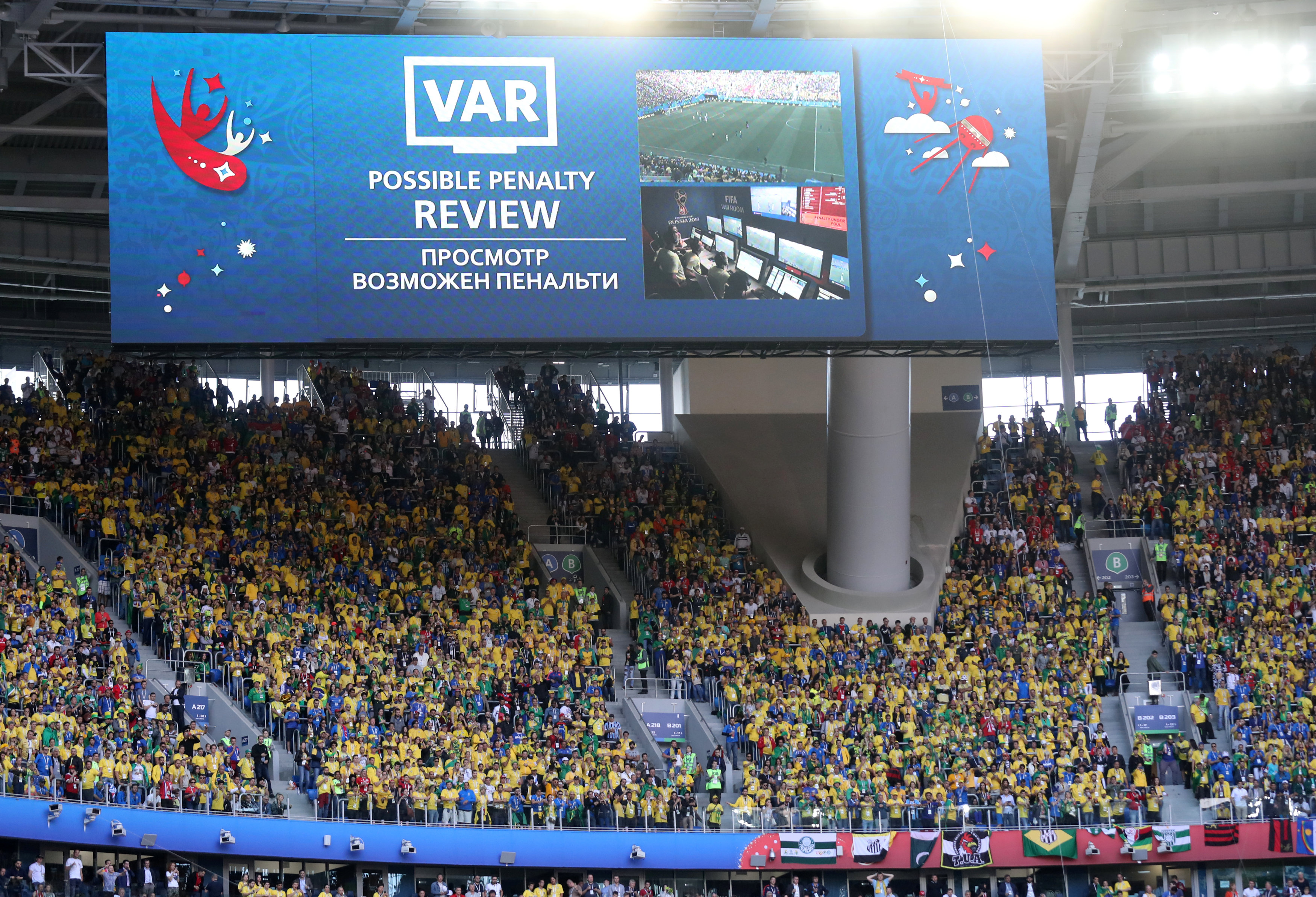 Μουντιάλ 2018: Το VAR έχει αυξήσει την διάρκεια των παιχνιδιών
