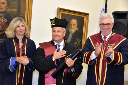 Επίτιμος διδάκτορας του Πανεπιστημίου Πειραιώς ο Λ.Δημητριάδης-Ευγενίδης