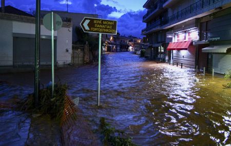 Μάνδρα και Ν. Πέραμος επλήγησαν και πάλι από την κακοκαιρία