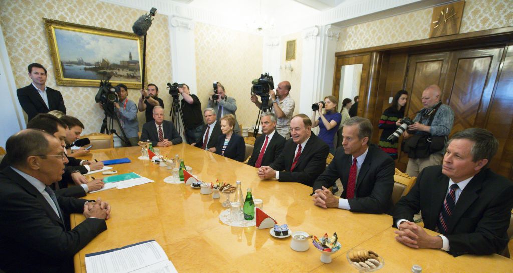 Με αμερικανούς γερουσιαστές συναντήθηκε ο Λαβρόφ