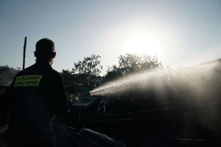 Υπό μερικό έλεγχο η πυρκαγιά στην Ηλεία