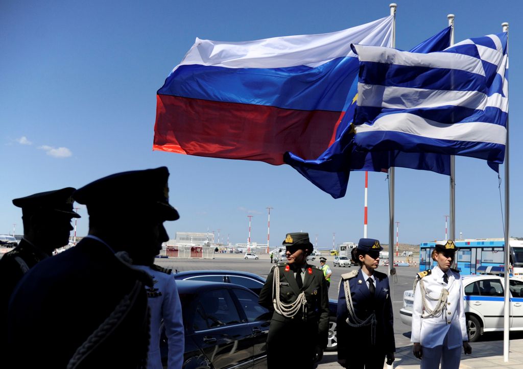 Breach of relations between Russia and Greece