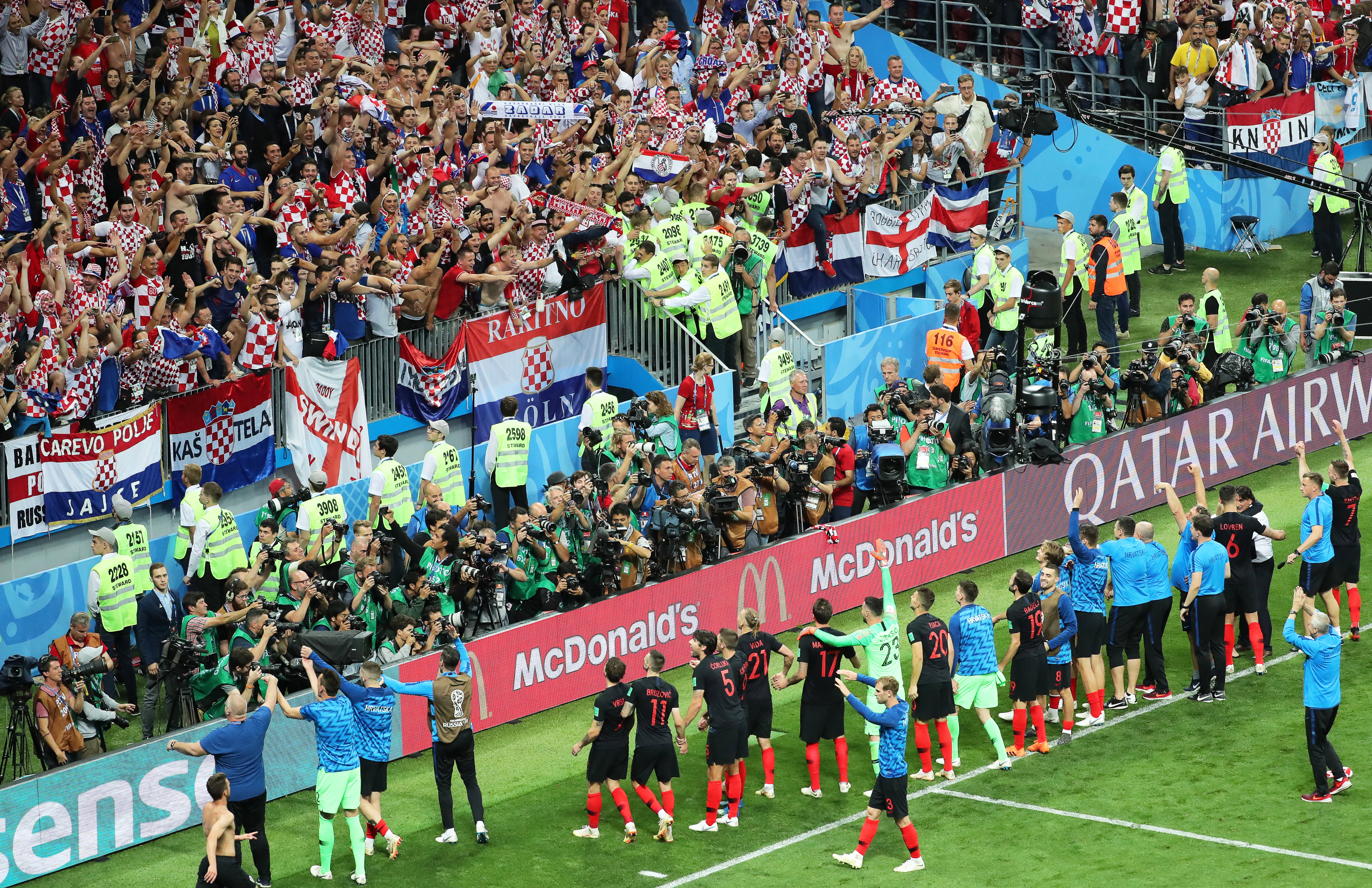 Παγκόσμιο Κύπελλο Ποδοσφαίρου 2018 : Κροατία – Αγγλία 2 – 1