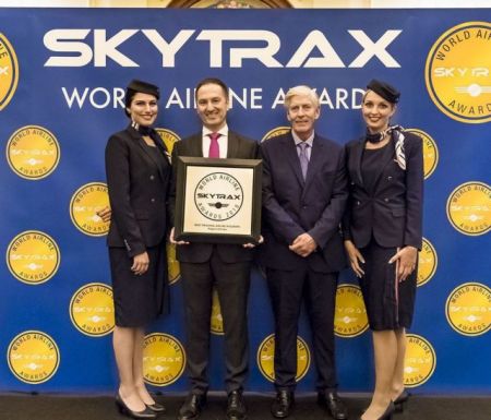 H AEGEAN καλύτερη περιφερειακή αεροπορική εταιρεία στην Ευρώπη