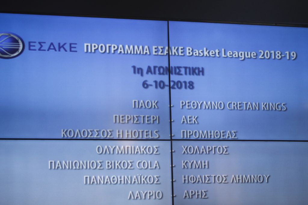 Πραγματοποιήθηκε η κλήρωση της Basket League