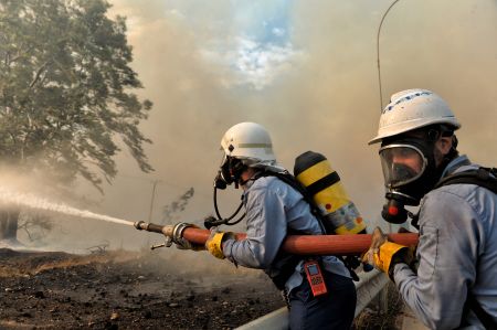 Άνεμοι ταχύτητας 100 χλμ ανά ώρα την ώρα της φωτιάς στην Αττική