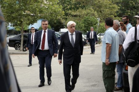 Στην πληγείσα περιοχή της Αν. Αττικής ο Πρόεδρος της Δημοκρατίας