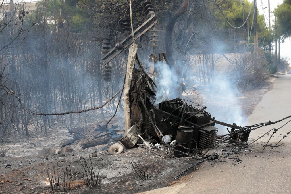 Εως το βράδυ της Τετάρτης η ηλεκτροδότηση στις πληγείσες περιοχές