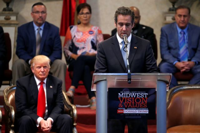 ΗΠΑ: Ο Κοέν επιδιώκει μια κατάθεση κατά του Τραμπ εκ μέρους του Μάλερ