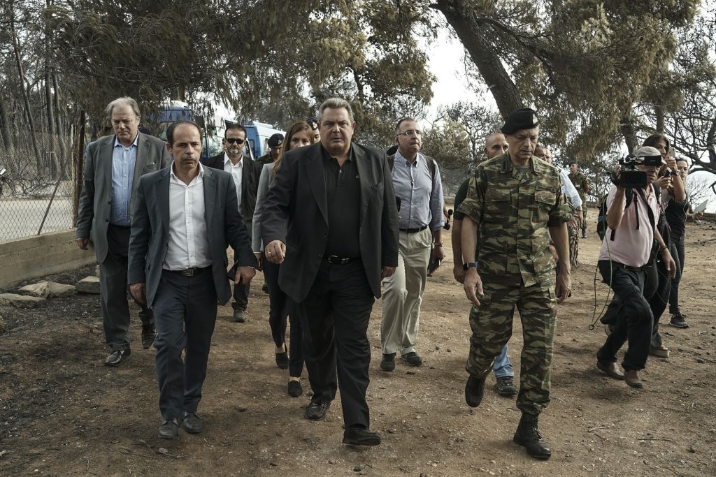 Μάτι: ΕΔΕ σε πυροσβέστες για αναρτήσεις που αφορούν στον Π. Καμμένο