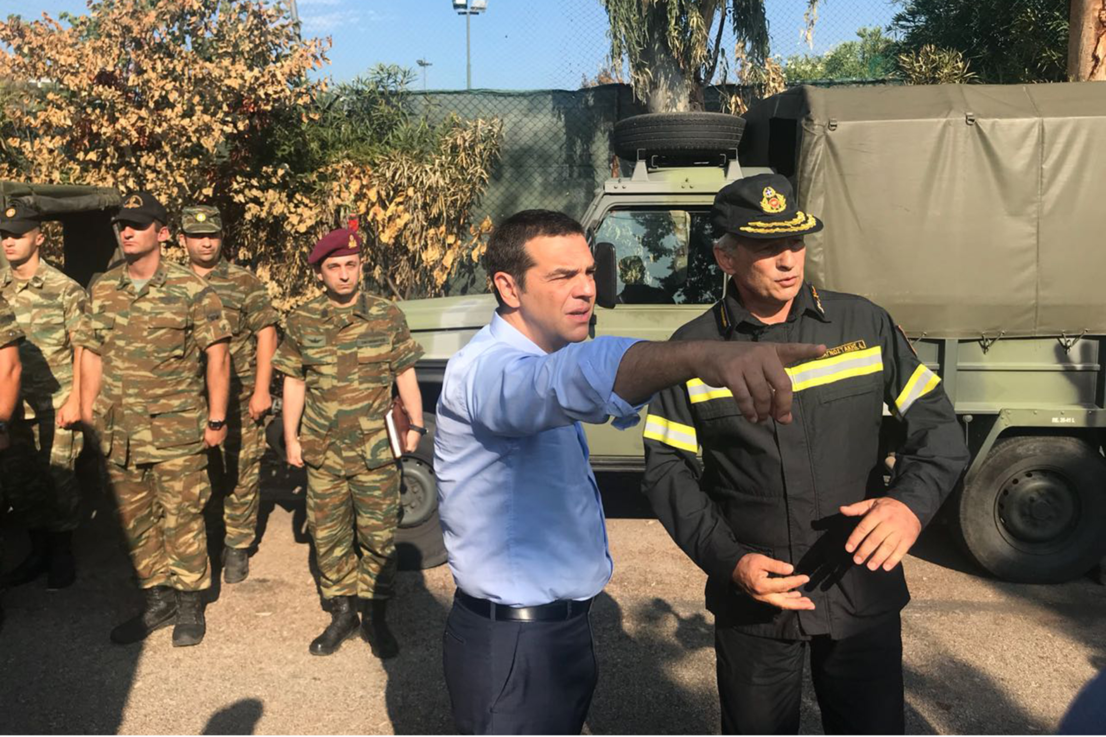 Tsipras blasted over wildfire management on Twitter