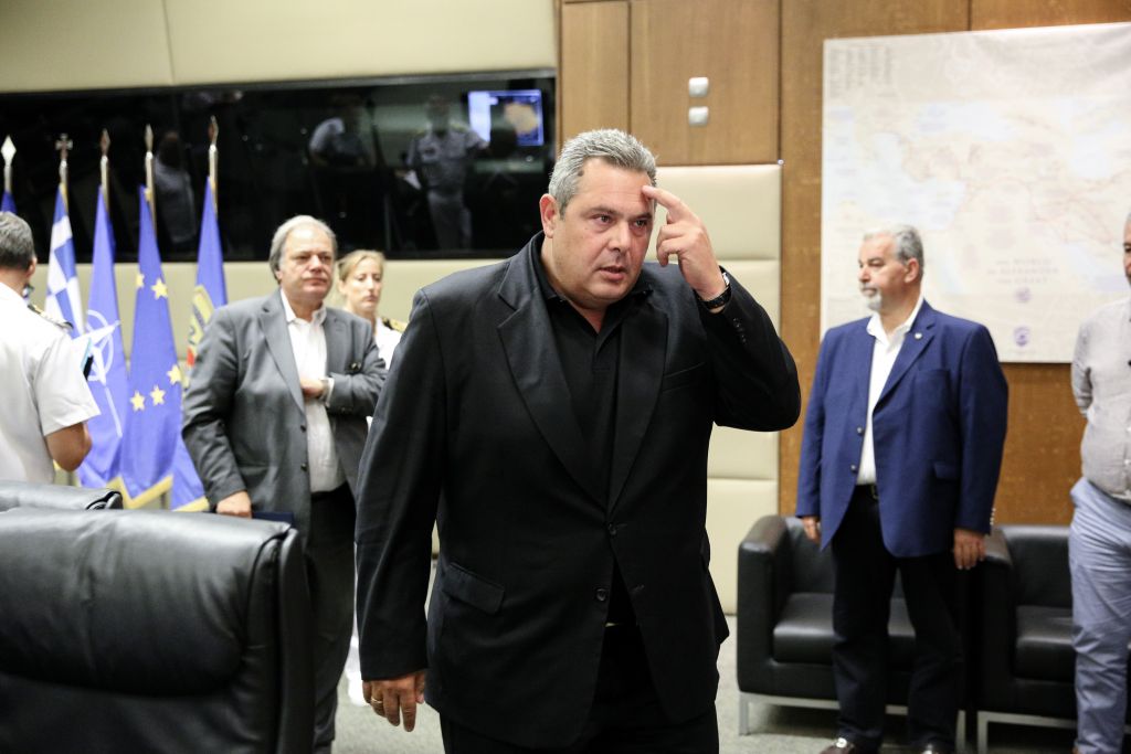 Καμμένος για παραίτηση Κοτζιά: «Δεν έχω να κάνω κανένα σχόλιο»