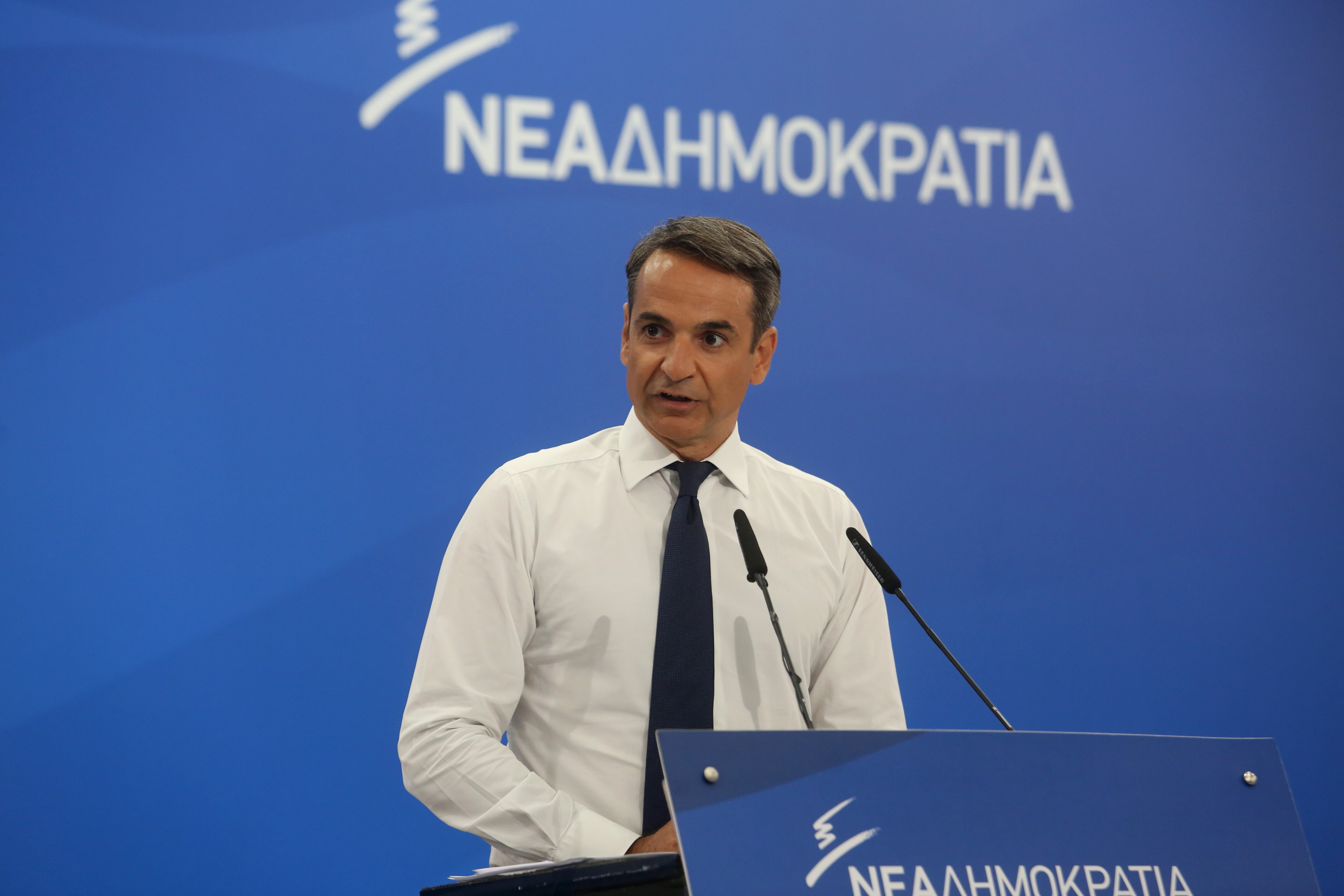 Μητσοτάκης: Ο Τσίπρας αντιπροσωπεύει το χθες – Δεν μπορεί να μιλήσει για το αισιόδοξο αύριο της Ελλάδας