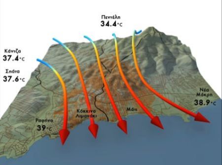 Αποκαλυπτικό βίντεο δείχνει τους ανέμους που απανθράκωσαν το Μάτι