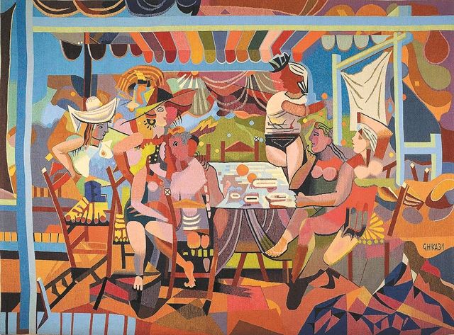 Oταν ύφαιναν Χατζηκυριάκο-Γκίκα