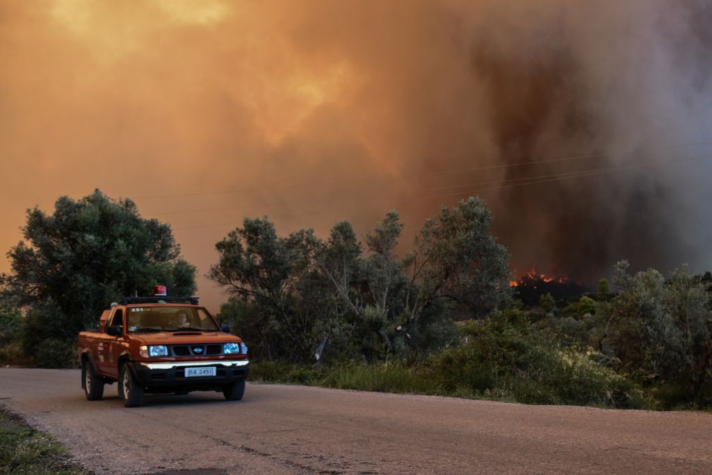 Εύβοια – πυρκαγιά: Αισιοδοξία του γγ Πολιτικής Προστασίας