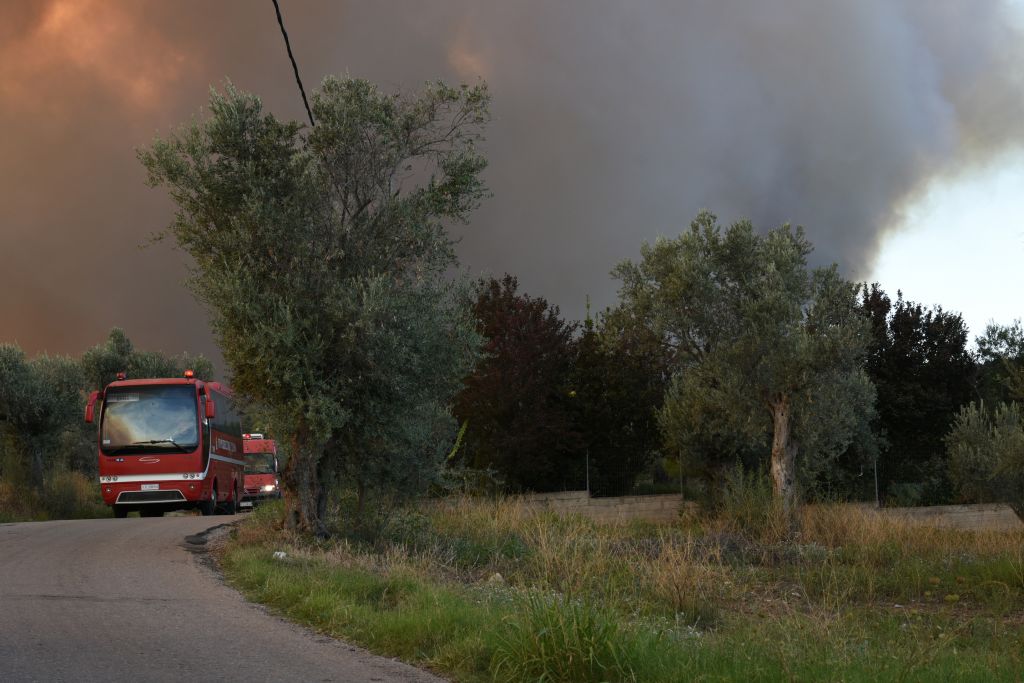 Σύσκεψη του Συμβουλίου Διαχείρισης Κρίσεων για τη φωτιά στην Εύβοια