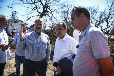 Στο Μάτι ο Σπίρτζης – Νέα επιθεώρηση των εργασιών