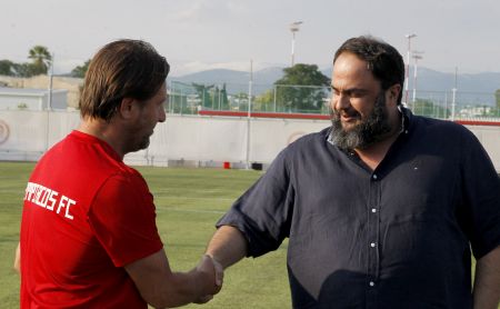 Παρουσία Μαρινάκη ο αγιασμός του Ολυμπιακού