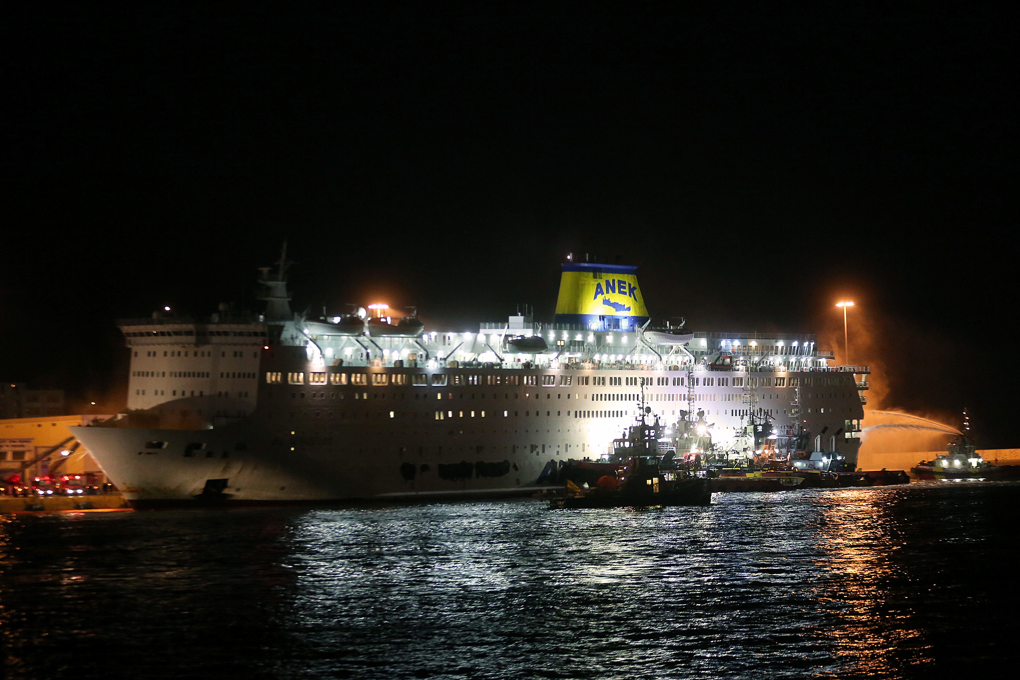 Αίσιο τέλος για τους επιβαίνοντες του πλοίου Ελευθέριος Βενιζέλος