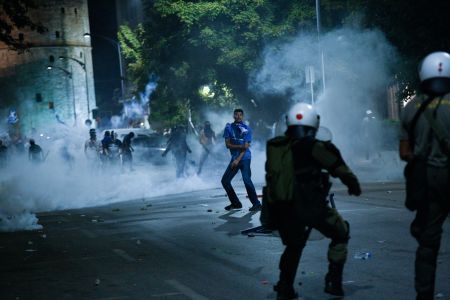 Οκτώ συλλήψεις για τα επεισόδια στην Θεσσαλονίκη