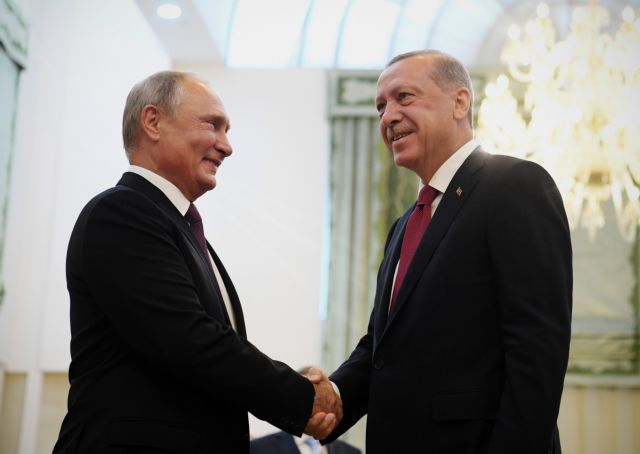 Συνάντηση Πούτιν – Ερντογάν τη Δευτέρα