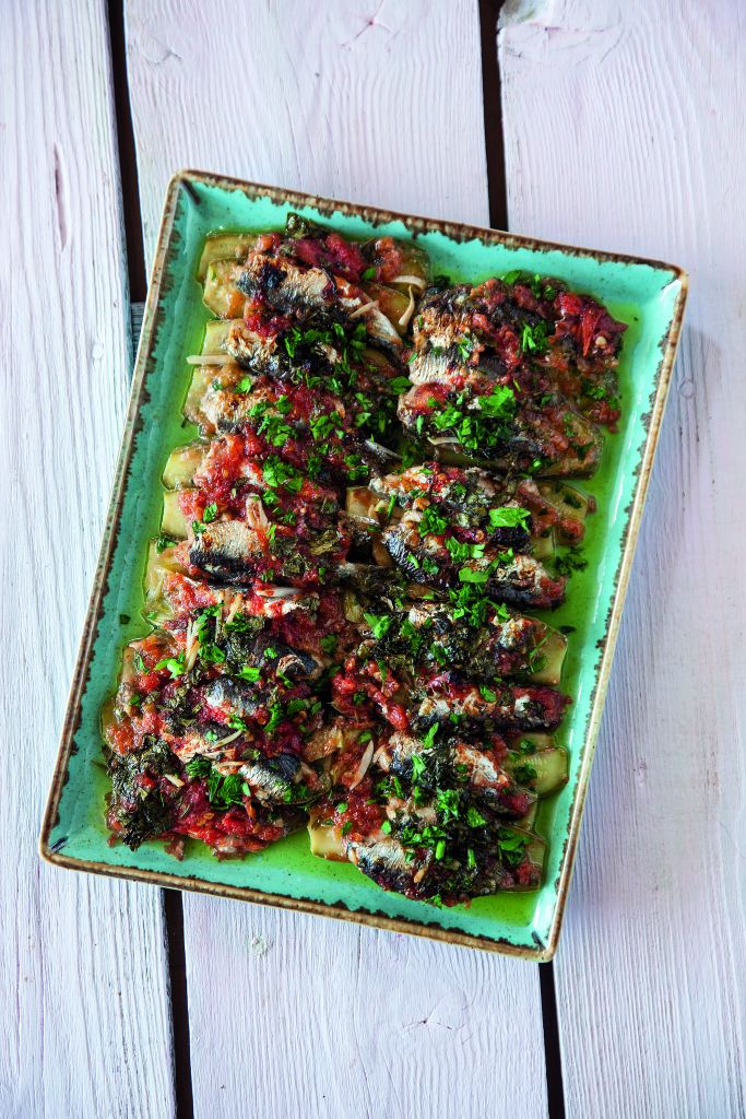 Σαρδέλα: πάει και με κολοκυθάκι