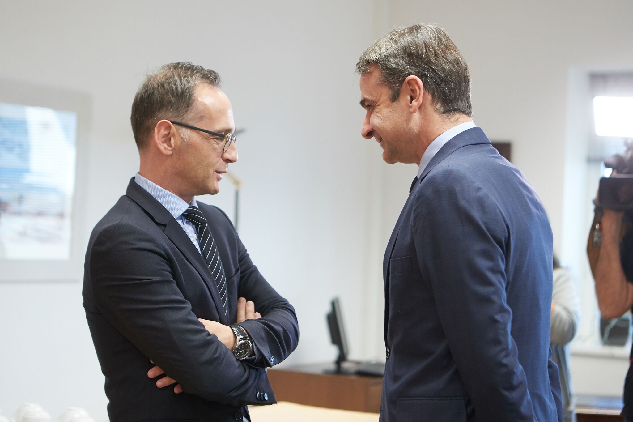 Μητσοτάκης σε Μάας: Δεν θα ψηφίσουμε τη συμφωνία των Πρεσπών