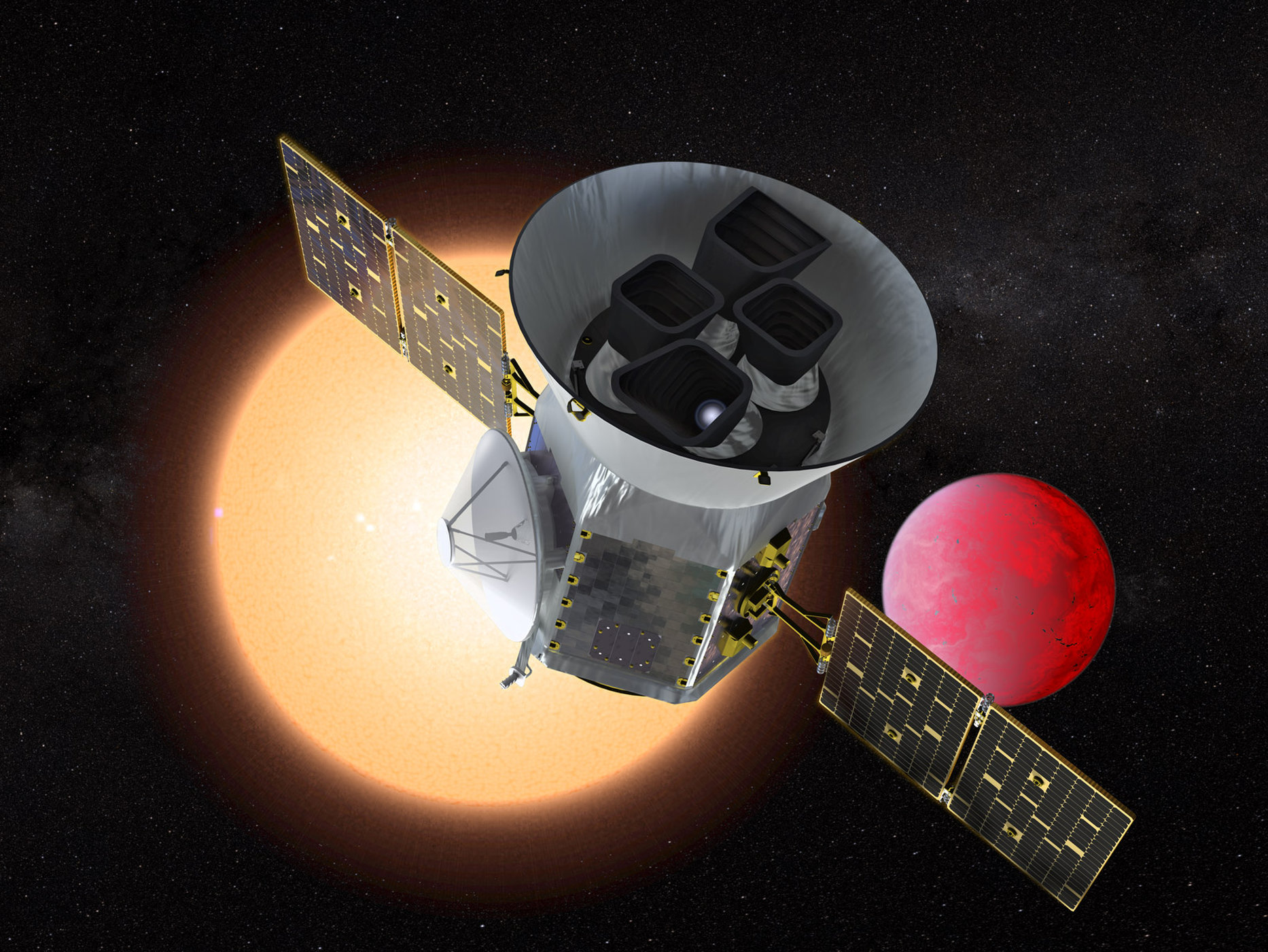 Tο διαστημικό τηλεσκόπιο TESS ανακάλυψε τον πρώτο του πλανήτη