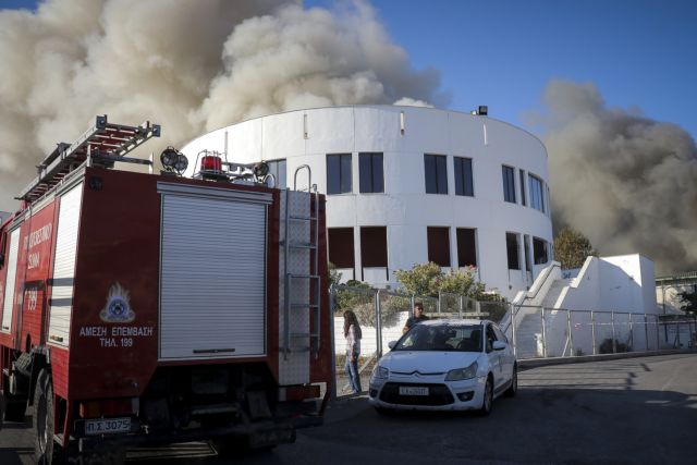 Έσβησε η πυρκαγιά στο Πανεπιστήμιο του Ηρακλείου