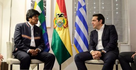 Ανάγκη ο συντονισμός αριστερών και προοδευτικών δυνάμεων συμφώνησαν Τσίπρας-Μοράλες