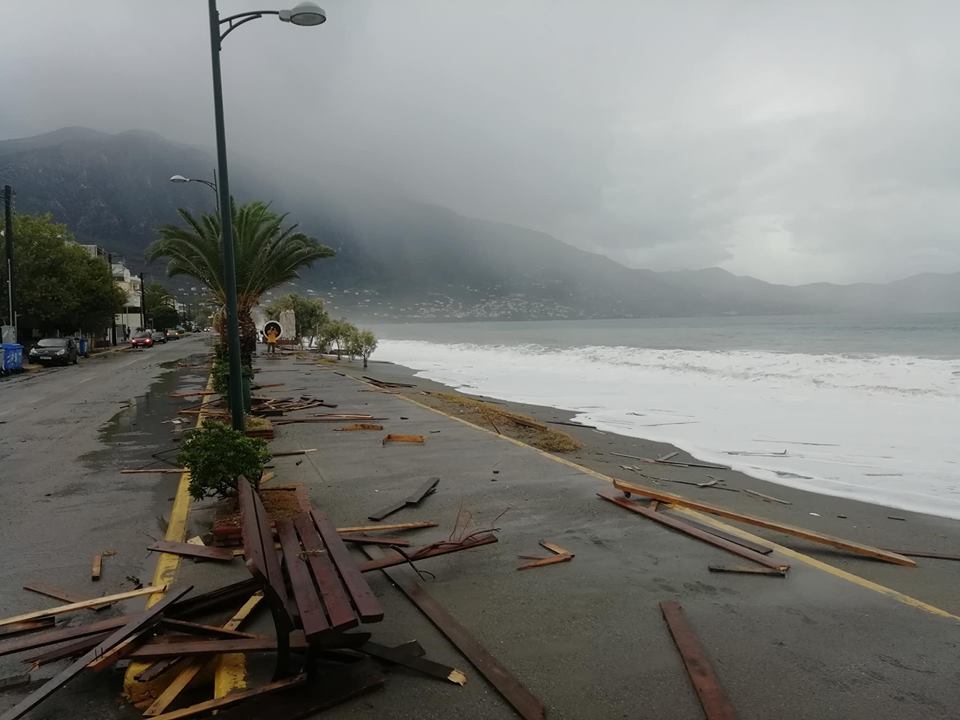 Στον ρυθμό του «Ζορμπά» όλη η χώρα – Ζημιές και προβλήματα σε Μεσσηνία, Αρκαδία, Αργολίδα – Στην Αττική μετά το μεσημέρι