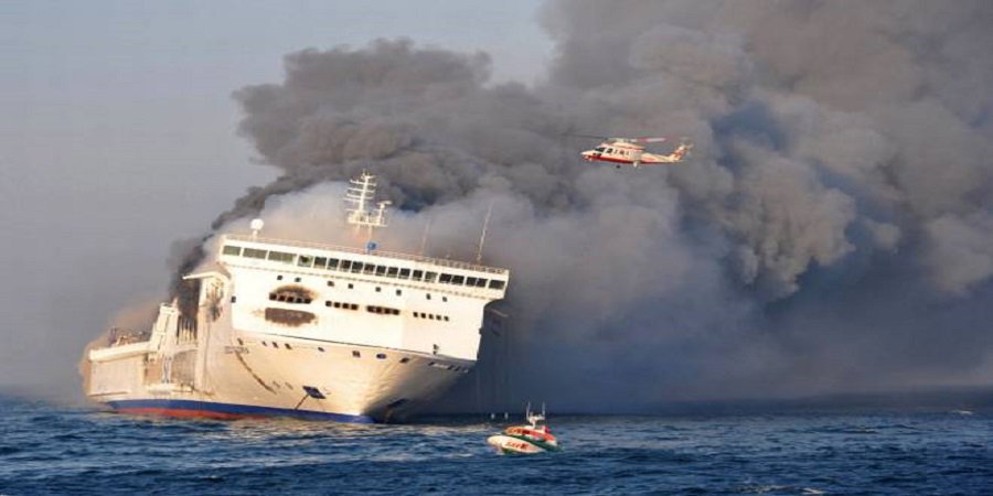Βαλτική: Υπό πλήρη έλεγχο η πυρκαγιά σε πλοίο