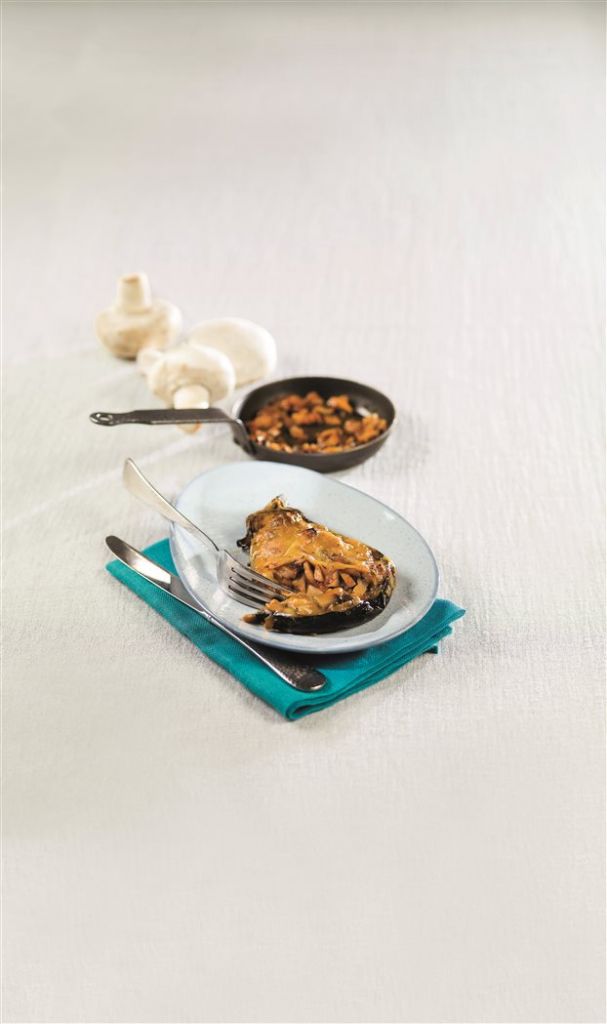 Παπουτσάκια με μανιτάρια