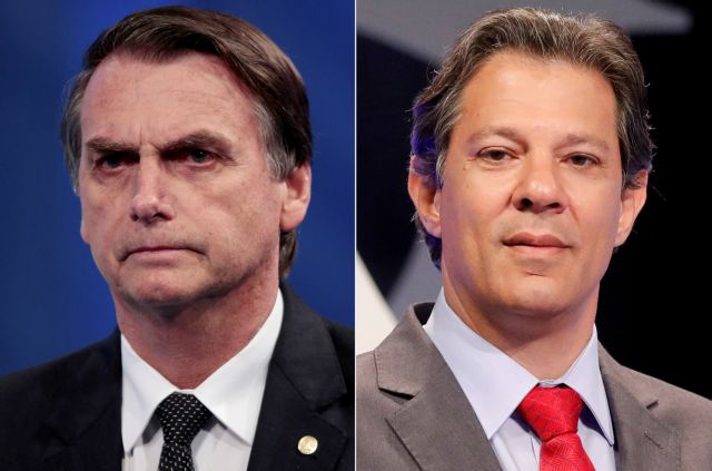 Βραζιλία-εκλογές : Ο ακροδεξιός Μπολσονάρου  θα αναμετρηθεί με τον κεντροαριστερό Αντάτζι στον β’ γύρο | tovima.gr
