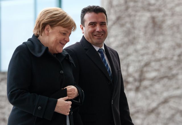 Merkel urges Skopje to enact constitutional amendments required by the Prespa Agreement | tovima.gr