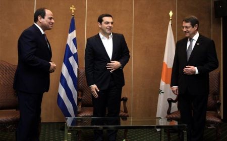 Τσίπρας-Αναστασιάδης-Αλ Σίσι συναντώνται στην Ελούντα – Τι θα συζητήσουν