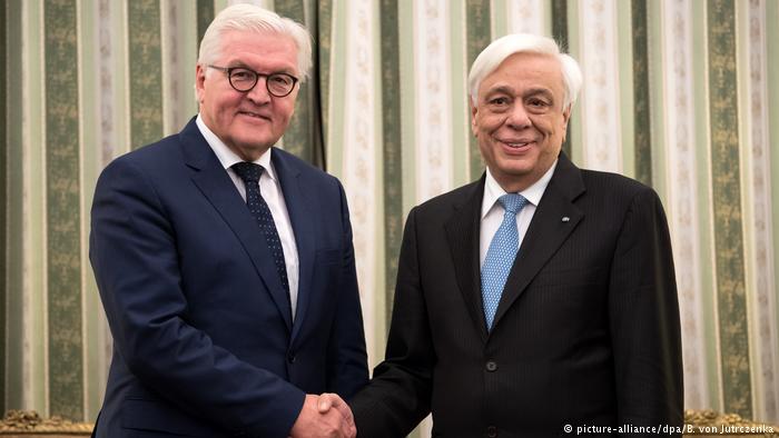 DW: Παυλόπουλος και Σταϊνμάιερ για μια αλληλέγγυα Ευρώπη