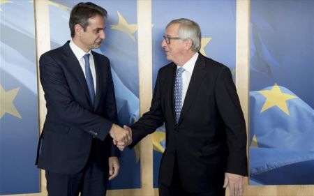 Συνάντηση Μητσοτάκη – Γιούνκερ στις Βρυξέλλες την Τετάρτη